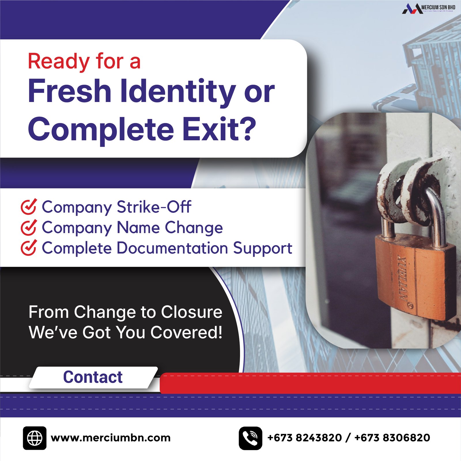 Company Strike off Service poster