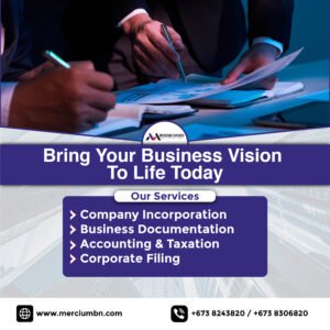 Mercium_business service poster_ poster